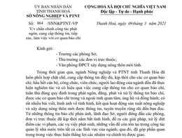 Ngành nông nghiệp Thanh Hóa chấn chỉnh công tác phát ngôn, cung cấp thông tin, làm việc với cơ quan báo chí