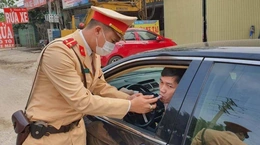 Từ 0h ngày 15/3, cả nước tổng kiểm soát lái xe vi phạm ma túy, nồng độ cồn