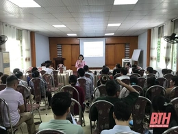 Tập huấn can thiệp hỗ trợ người nghiện ma túy cho cán bộ thôn, bản