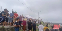 Vụ 4 học sinh đuối nước tại xã Hoằng Hải: Tìm thấy thi thể cuối cùng sau 3 ngày mất tích