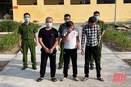 Công an thị xã Nghi Sơn liên tiếp phá 3 vụ mua bán, vận chuyển,  tổ chức sử dụng trái phép ma túy