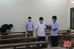Vĩnh Lộc đảm bảo an toàn cho kỳ thi tuyển sinh vào lớp 10 năm học 2021-2022