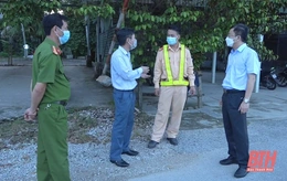 Huyện Quảng Xương khẩn trương truy vết, xét nghiệm các trường hợp liên quan đến ca F0 là điều dưỡng viên Bênh viện Đa khoa Hợp Lực
