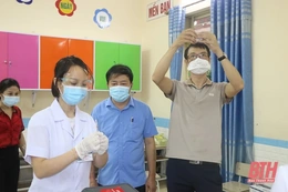 Triển khai tiêm vắc xin phòng COVID-19 đợt 9 năm 2021&nbsp;trên địa bàn tỉnh Thanh Hóa