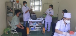Huyện Mường Lát hoàn thành tiêm 1.300 liều vắc xin phòng COVID-19 đợt 8