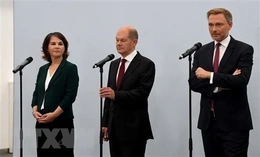 Đức: FDP nhất trí thành lập liên minh cầm quyền với SPD và đảng Xanh