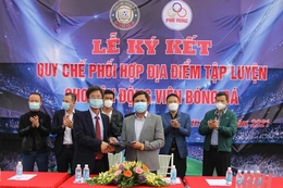 Ký kết quy chế phối hợp địa điểm tập luyện cho VĐV CLB Bóng đá Thanh Hóa