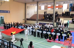 Hơn 200 vận động viên tranh tài tại Giải võ thuật cổ truyền Đại hội TDTT tỉnh Thanh Hóa lần thứ IX