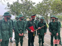 Tiểu đoàn 40 tiếp nhận chiến sỹ mới tận tình, chu đáo, an toàn
