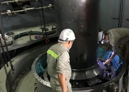 Triển khai công tác đại tu tổ máy H1, Nhà máy thủy điện Trung Sơn