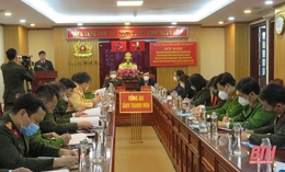 Tăng cường phối hợp giữa Uỷ ban kiểm tra Đảng uỷ Công an tỉnh với Uỷ ban kiểm tra các huyện, thị, thành uỷ trong kiểm tra, giám sát, thi hành kỷ luật Đảng