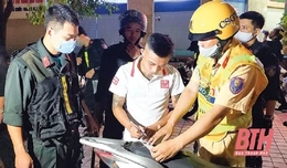 Bắt giữ hơn 200 đối tượng, tạm giữ 152 phương tiện có hành vi lạng lách, đánh võng, bốc đầu xe