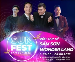Nghệ thuật giải trí đa sắc màu được tôn vinh tại đêm tạp kỹ Sun Fest thứ 6 - Sam Son Wonder Land