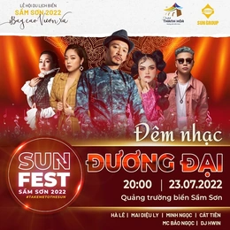 Sun Fest đêm nhạc đương đại tối 23-7 có gì đặc biệt?