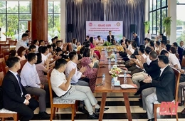 Hiệp hội Doanh nghiệp TP Thanh Hóa tìm kiếm cơ hội hợp tác đầu tư tại Viêng Chăn, Lào