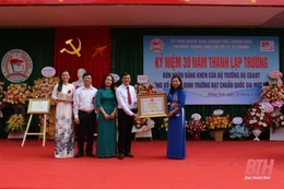 Trường THCS Lý Tự Trọng kỷ niệm 30 năm thành lập