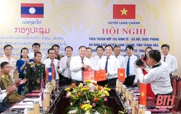Tiếp tục làm tốt đẹp hơn mối quan hệ hữu nghị truyền thống giữa huyện Lang Chánh và huyện Sầm Tớ (Hủa Phăn)