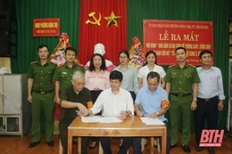 Ra mắt mô hình “Khu dân cư an toàn về phòng cháy, chữa cháy” tại phường Đông Thọ