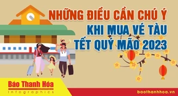 Những điều cần chú ý khi mua vé tàu Tết Quý Mão 2023