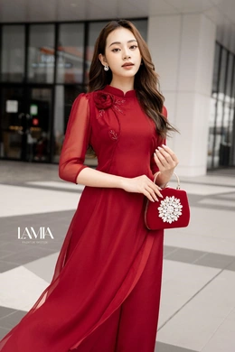 Những mẫu áo &nbsp;dài truyền thống đẹp có tại LAMIA