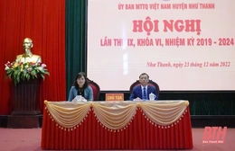 Như Thanh tổng kết công tác Mặt trận năm 2022, bàn nhiệm vụ trọng tâm năm 2023