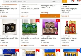 Đẩy mạnh tiêu thụ sản phẩm OCOP qua sàn thương mại điện tử
