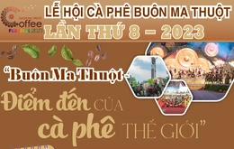 (Infographic) - 18 hoạt động chính tại Lễ hội Cà phê Buôn Ma Thuột lần thứ 8 năm 2023
