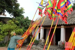 Sẵn sàng cho Lễ hội Đền Bà Triệu