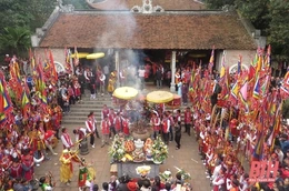 Khu di tích quốc gia đặc biệt Bà Triệu đón hơn 10.000 lượt khách trong dịp lễ hội