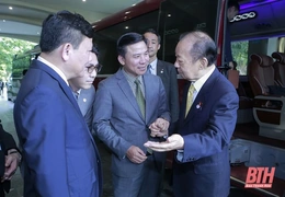 Đoàn  Liên minh Nghị sĩ hữu nghị Nhật Bản - Việt Nam kết thúc tốt đẹp chuyến thăm và làm việc tại tỉnh Thanh Hóa