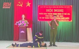 Tuyên  truyền kỹ năng phòng, chống tai nạn đuối nước cho 200 trẻ em