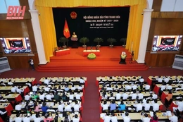 Khai mạc trọng thể Kỳ họp thứ 14,   HĐND tỉnh Thanh Hóa khóa XVIII
