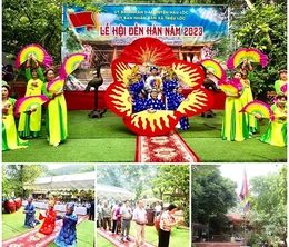 Linh thiêng Lễ hội đền Hàn