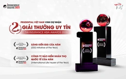 Prudential Việt Nam  chinh phục giải thưởng kép tại  Insurance Asia Awards 2023