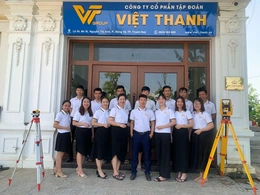 Việt Thanh Group - đi đầu ứng dụng công nghệ RTK GNSS trong khảo sát địa hình tại Thanh Hóa