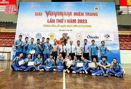 Thanh Hóa nhất toàn đoàn tại Giải vô địch Vovinam miền Trung