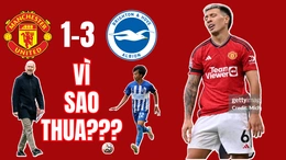 Man United 1-3 Brighton: Vì đâu Man United để thua