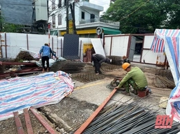 Phân luồng giao thông phục vụ thi công công trình sửa chữa cầu Cải