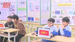 Lang Chánh: Sôi nổi ngày hội STEM và Cuộc thi khoa học, kỹ thuật cấp huyện năm học 2023-2024