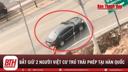 Hàn Quốc điều trực thăng truy bắt người Việt lái ôtô 200 km/h
