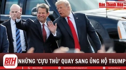 Những “cựu thù” quay sang ủng hộ Trump