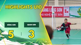 [HIGHLIGHT] U10 Đông Sơn 1-1 U10 Quan Sơn (Pen:4-1) | Giải Bóng đá Nhi đồng Cúp Báo Thanh Hoá 2024