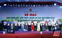 Bế mạc Chợ trưng bày, giới thiệu, quảng bá các sản phẩm OCOP và ẩm thực xứ Thanh năm 2024