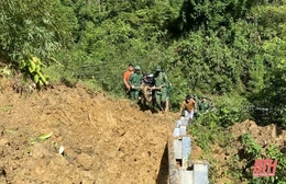 Cơ bản thông xe Quốc lộ 15C lên huyện Mường Lát