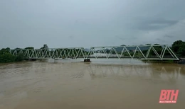 Phát lệnh báo động III trên sông Lèn
