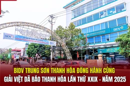 BIDV Trung Sơn Thanh Hóa đồng hành cùng  Giải Việt dã Báo Thanh Hóa lần thứ XXIX - năm 2025