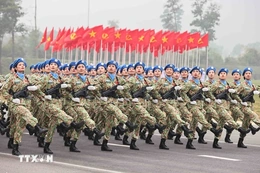 Dự kiến 13.000 người tham gia diễu binh, diễu hành kỷ niệm 50 năm thống nhất đất nước