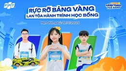 “Fschools - Hành trình tỏa sáng”: Rực rỡ bảng vàng, lan tỏa hành trình học bổng