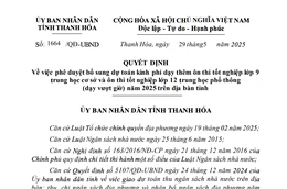 Thanh Hóa phê duyệt kinh phí dạy thêm, ôn thi cuối cấp năm 2025