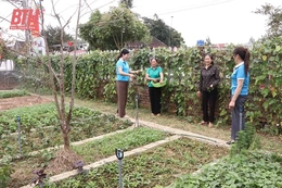 Lan tỏa phong trào “Nhà sạch, vườn đẹp”, “Hàng rào xanh”